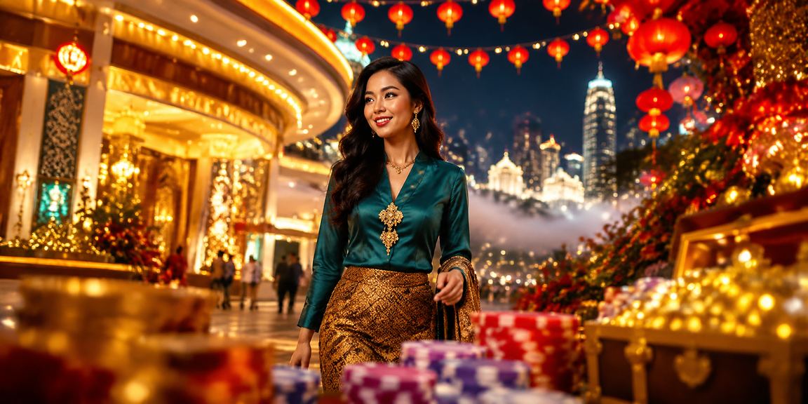 Suasana pertaruhan kasino bergaya di Genting Highlands dengan nuansa Baccarat 70400