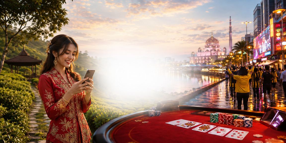 Pemain menikmati platform hiburan lengkap 70400 termasuk Baccarat dan pertaruhan sukan di Putrajaya